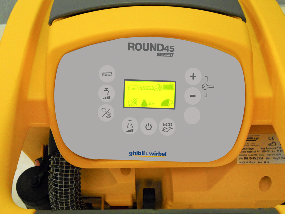 Аккумуляторная поломойка GHIBLI ROUND 45 SM 55 TOUCH — изображение 9