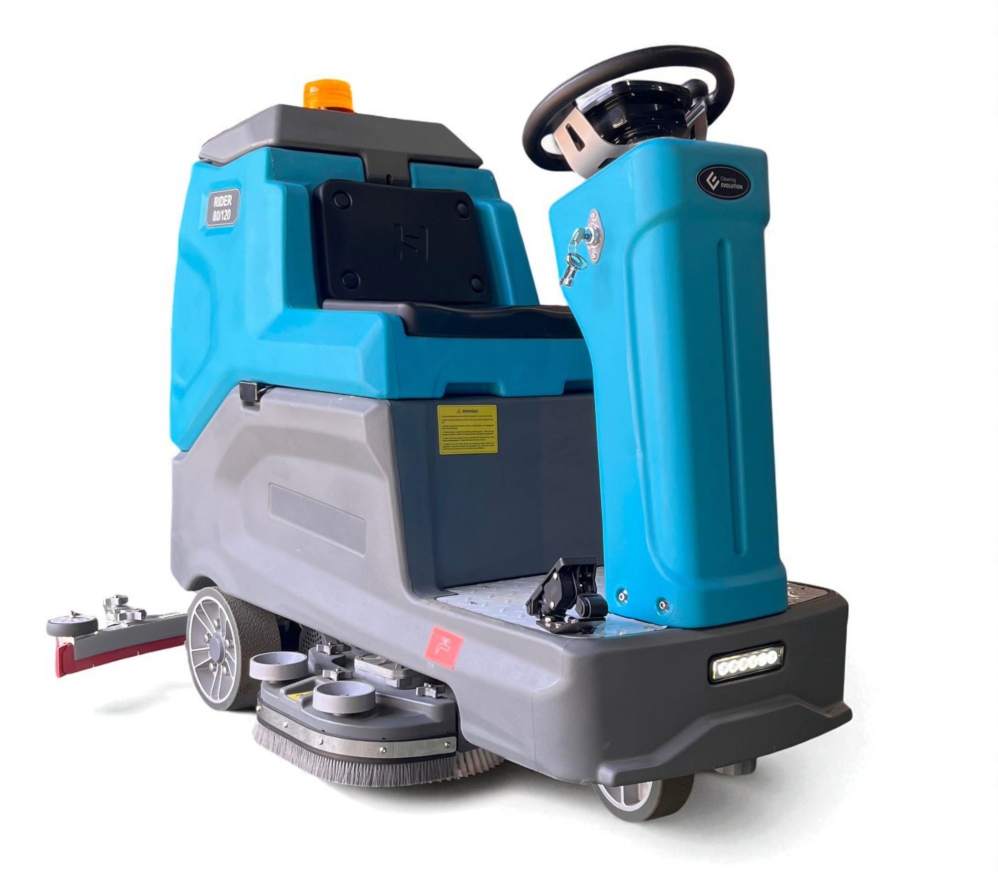 Поломоечная машина с сиденьем Cleaning Evolution RIDER 80/120 (SmartPanel, Li, 24В, 150Ач) — изображение 7