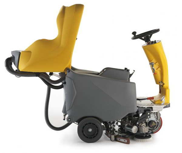 Поломоечная машина с сиденьем GHIBLI RIDER R 65 RD 55 BC — изображение 3